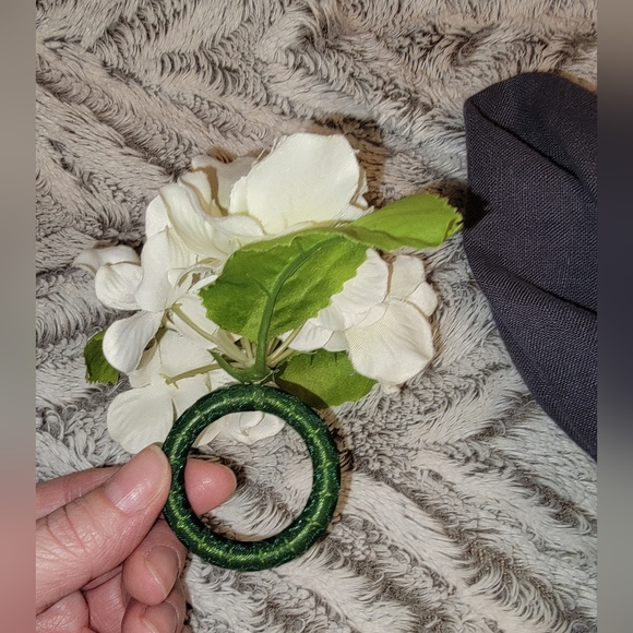 Cloth napkins with rings - Picture 4 of 8